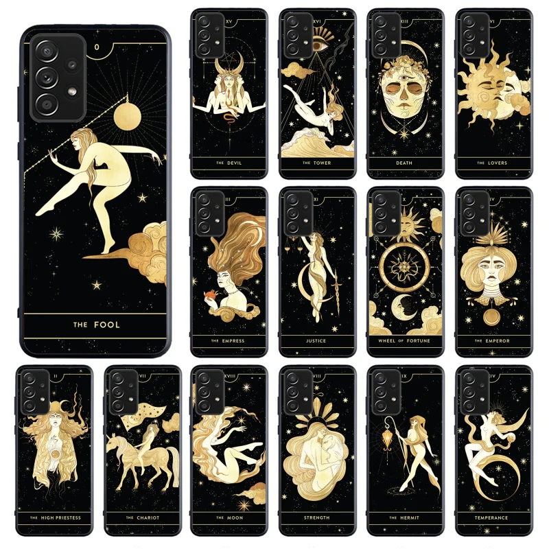 

Divine Feminine Tarot Phone Case for Samsung Galaxy A13 A22 A12 A32 A71 A11 A21S A33 A52 A72 A51 A50 A70 A31 M31