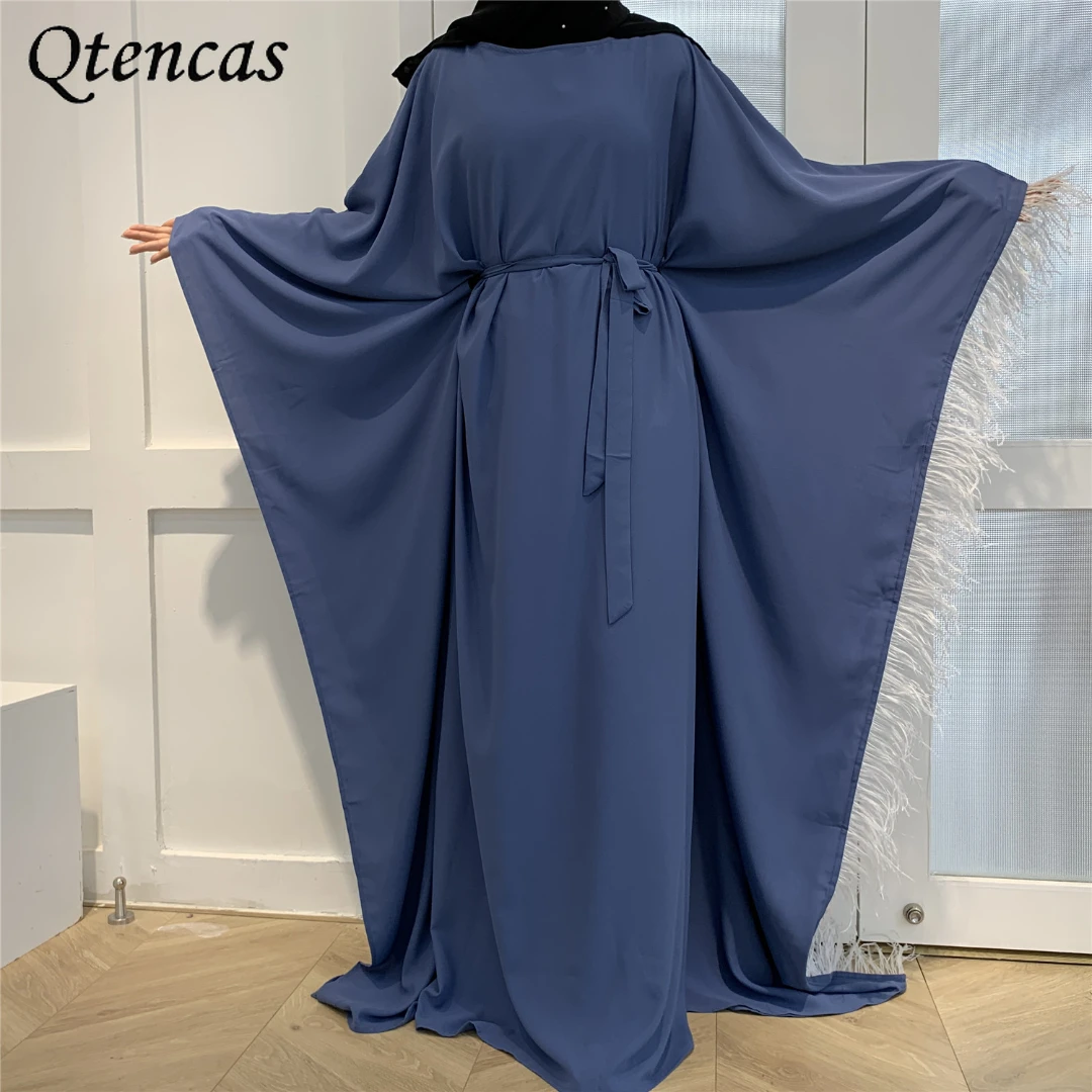 Eid Mubarak Дубай Abaya Турция мусульманская Мода Abayas для женщин Турецкая мусульманская одежда Кафтан хиджаб платье мусульманские платья