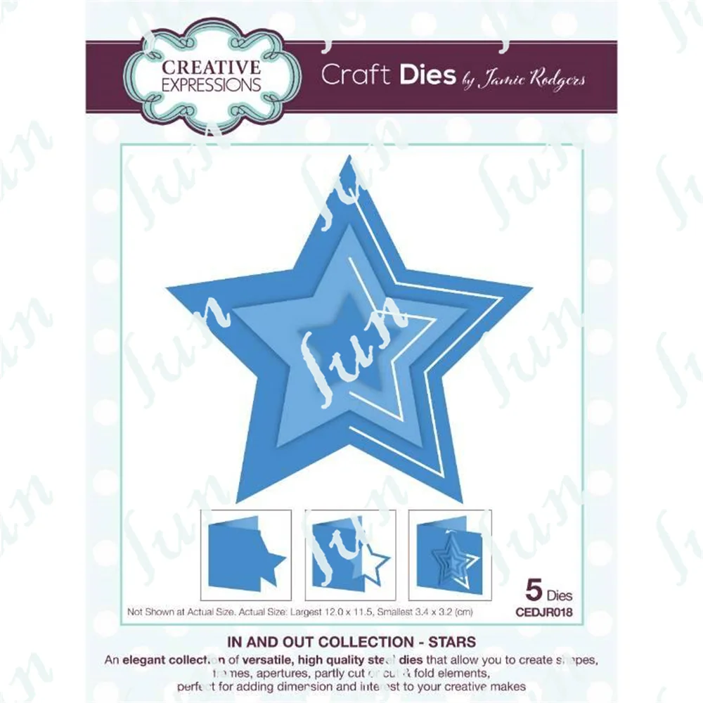 

Arrival 2022 Newest Stars Craft Die Metal Cutting Dies Handmade Diy Embossing Making Scrapbooking Photo Album Craft Decor Molds