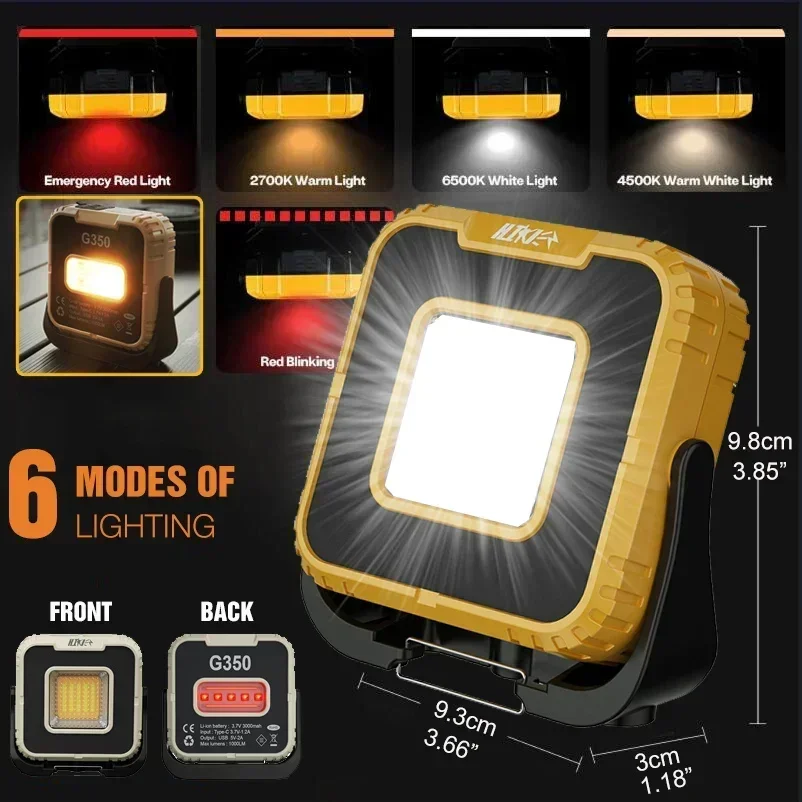 10000 ЛМ Ультра яркий фонарик портативный прожектор перезаряжаемый наружный