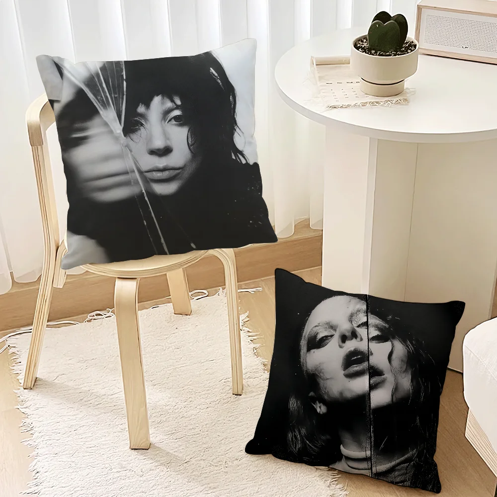 Подушка Singer L-Lady G-Gaga M-Mayhem для спальни автомобиля кофейни комнаты мягкая и