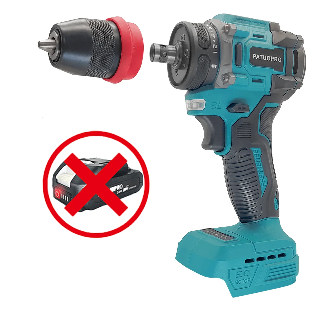 

Аккумуляторный шуруповерт-дрель PATUOPRO 10 мм 18В