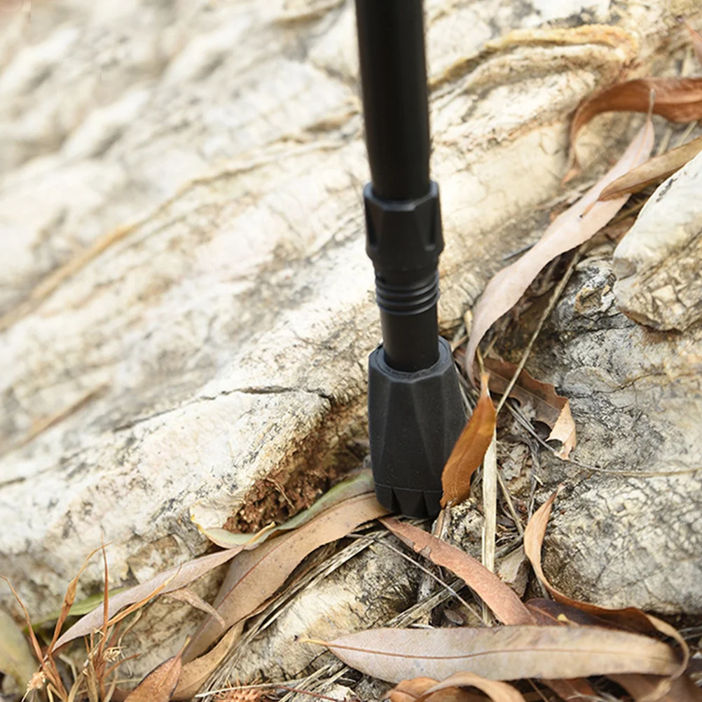 

8 Pcs/2 Trekking Cane Protector Hiking Poles Tips Cover Replacement Walking Pole Tip Stick Tip Trekking Stick Accessories