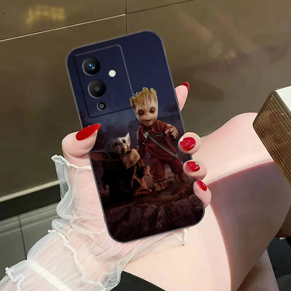 Чехол для телефона Marvel Groot The Avengers Infinix TECNO POP SPARK SMART 5 6 7 8 9 CAMON 15 16 17 20 20C 30 30C ITELS23