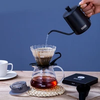 protable coffee pot hand brewing pots set home durable coffee drip pot glass specialized gift frete gratis kitchen accessories