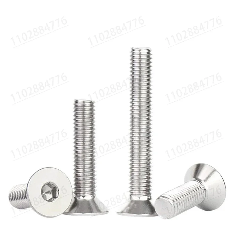 DIN7991 Болты с шестигранной головкой из нержавеющей стали 304 M2 M3 M4 M5 M6 M8 M10 винт и