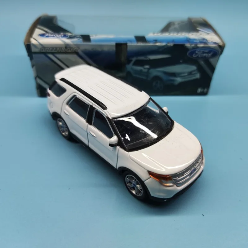 

Литая под давлением в масштабе 1:43, Модель FORD EXPLORER, металлический литой игрушечный автомобиль, для взрослых, коллекционная Подарочная сувени...