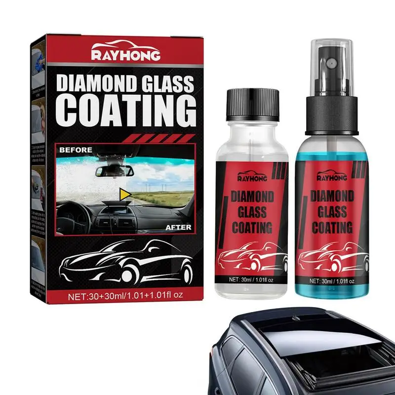 

Nano Diamond Coating Diamond Nano Car Glass Caring Coat Coating Ceramic Spray Car Sealant Wax Waterproof Glass Care For Cars