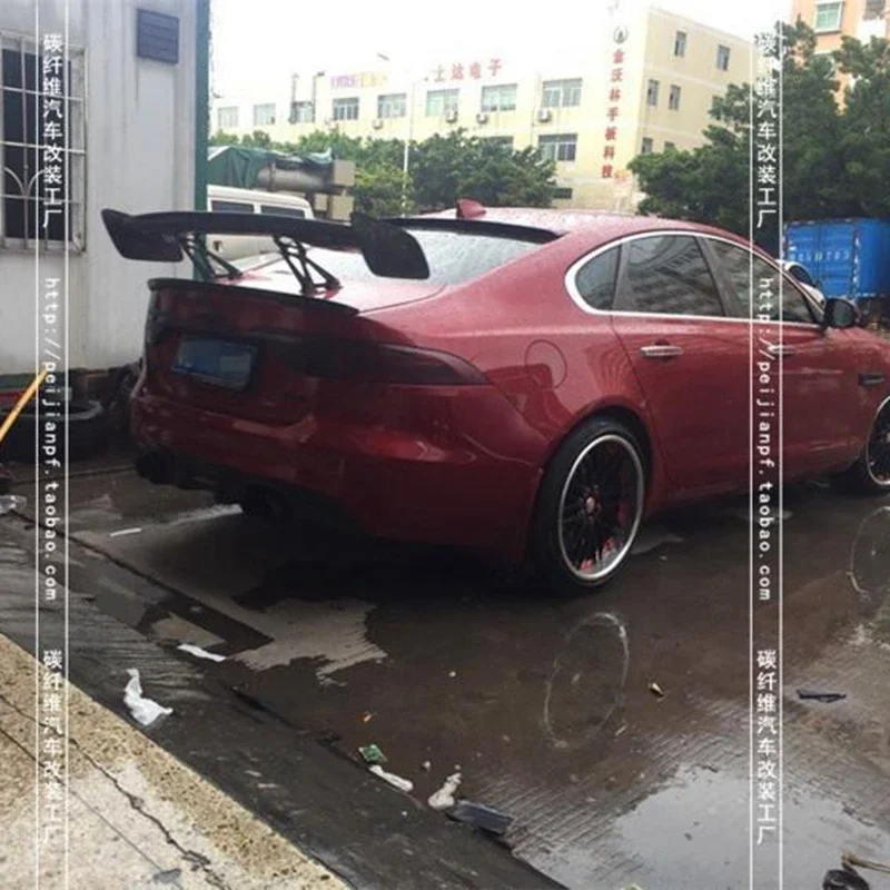 Универсальный спойлер на багажник из карбона для Jaguar XE XF XJ, универсальный спойлер для седанов (art.: 3920dba8d4c92) - 3920dba8d4c92