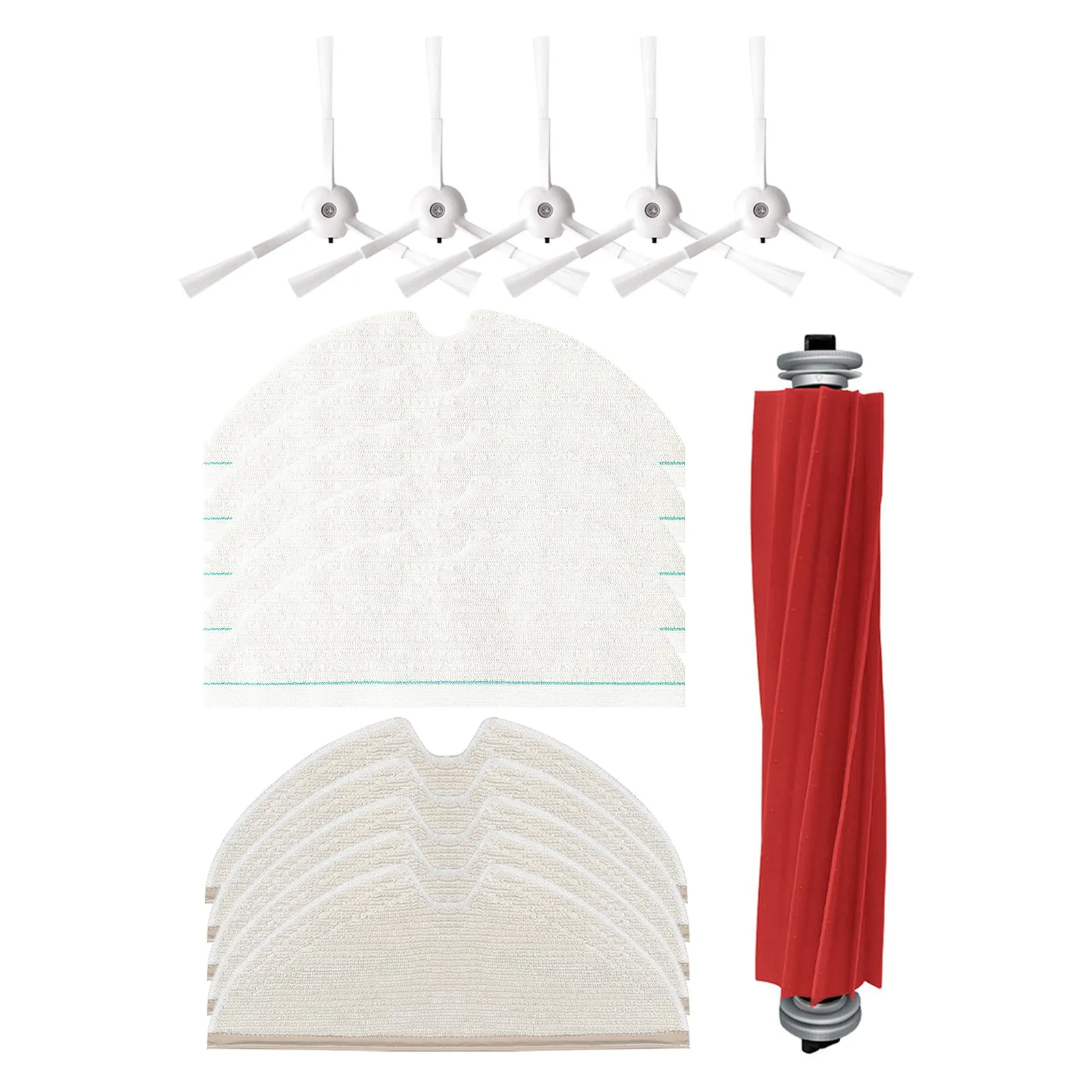 

Main Brush Side Brush Mop Cloth Replacement Parts for Roborock T8 Robot Vacuum Cleaner Accessories Kits