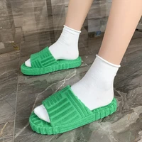 cotton slippers women shoes plus size 2022 new spring autumn fashion outside flat slippers woman casual slippers dropshipping