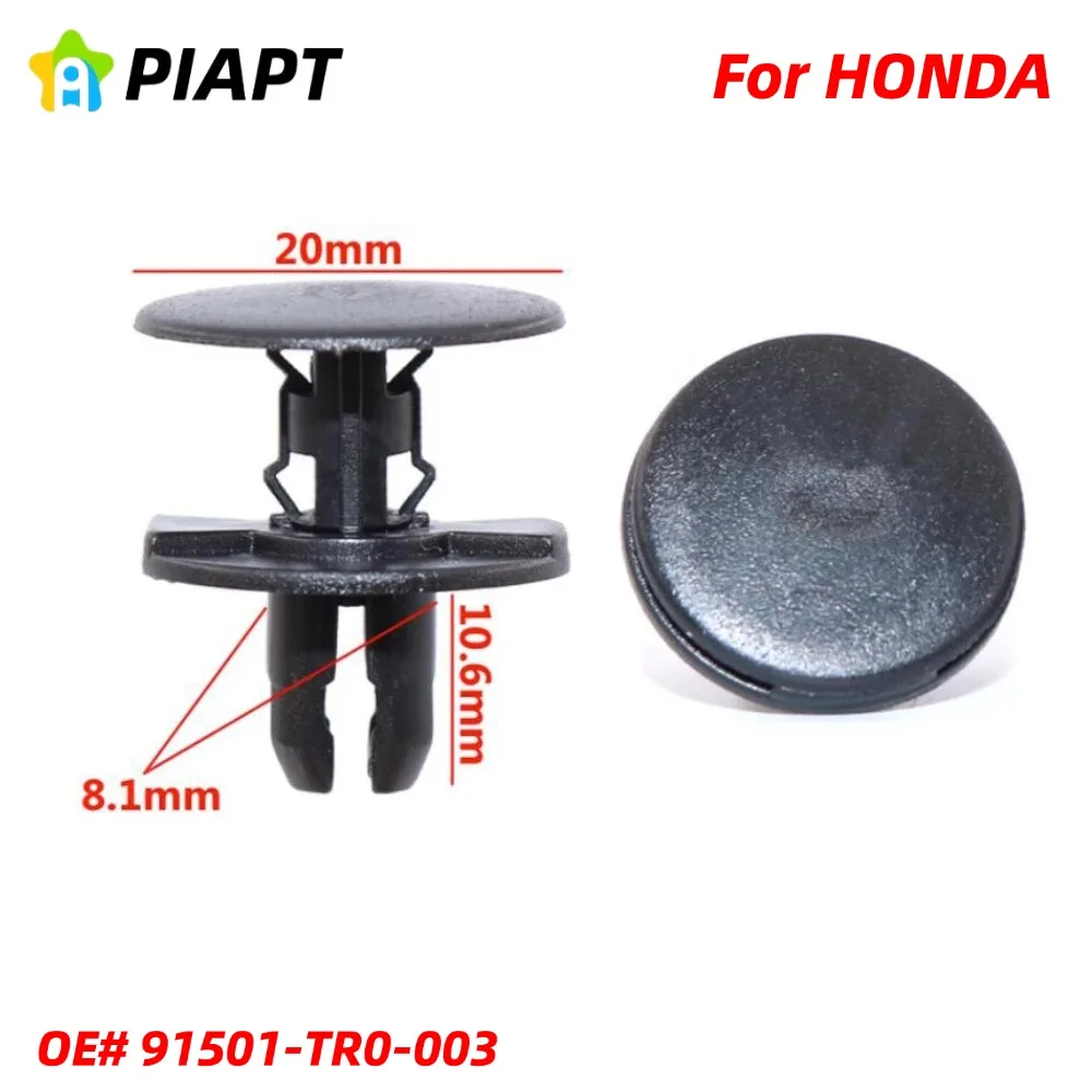 

30 шт. OE # 91501-TR0-003 Фиксатор переднего крыла для Honda Acura Accord Civic Clarity CR-V Odyssey ILX MDX NSX RDX