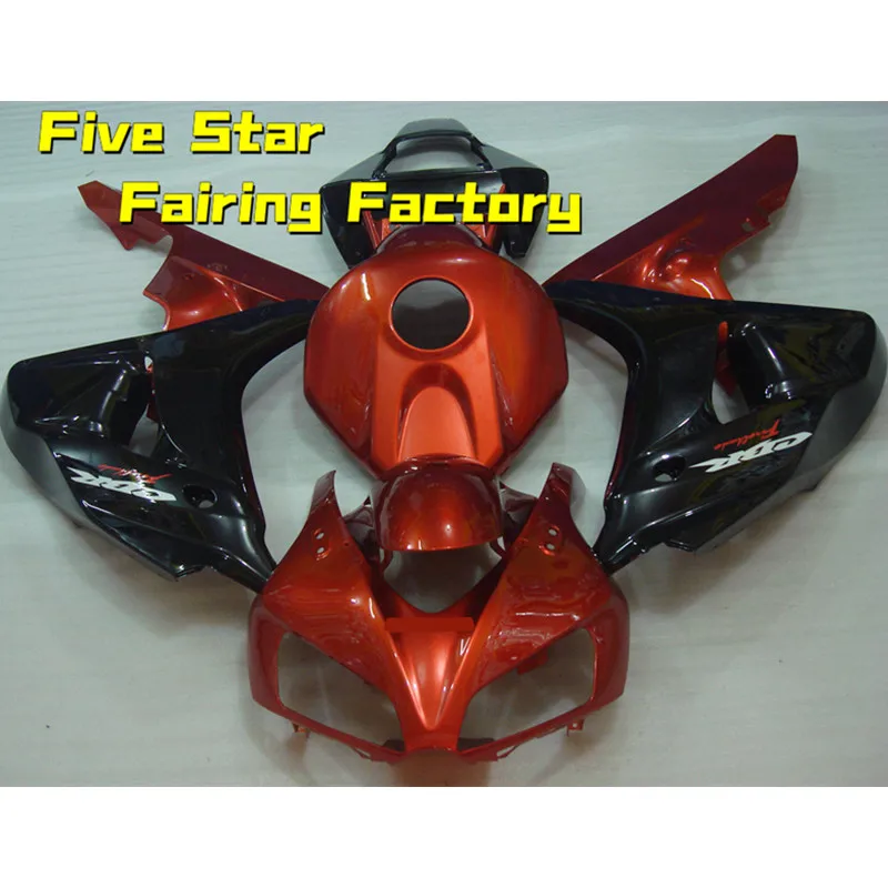 

Motorcycle Fairing Kit For Honda CBR 1000 RR 2006 2007 Bodywork CBR1000RR 06 07 Injection 1000RR CBR1000 Street Versio Red Black
