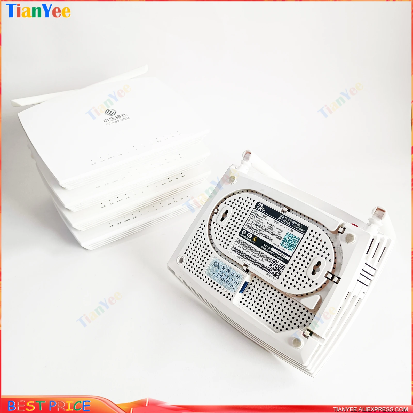 5 шт. GPON 100% оригинальный GM620 двухдиапазонный 2 4/5G 1GE + 3FE x4 Lan Wi-Fi гигабитный