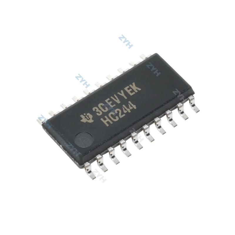 Новый и оригинальный буфер HC244 SN74HC244NSR, 2-элементный неинверторный 4-битный на элемент с 3-уровневым выходом