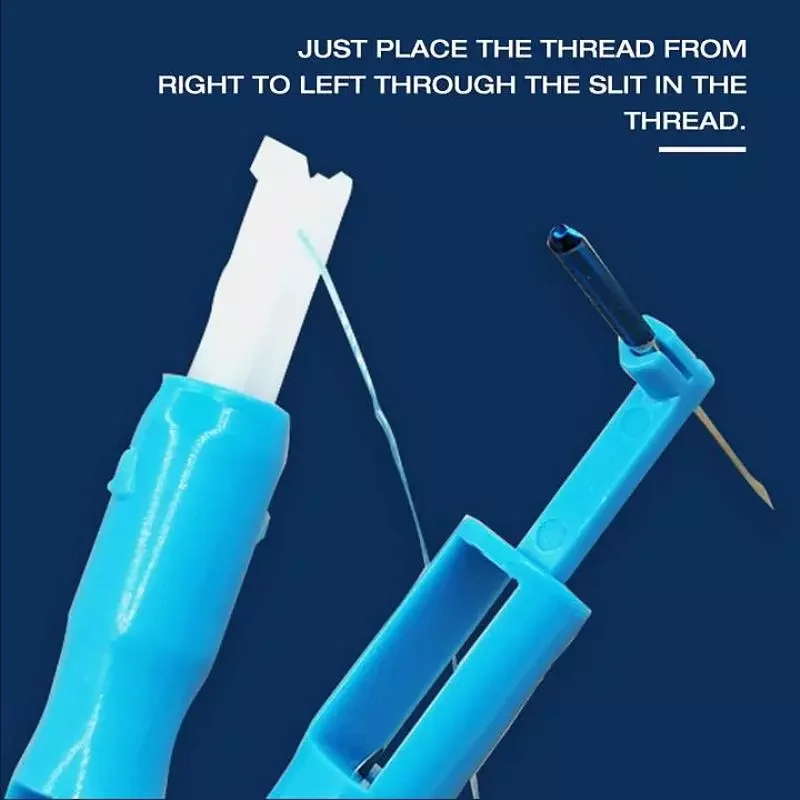 

Threader Sewing Tools Accessory White Automatic Sewing Machine Needle Device Needle Changer Lead Wire Threader Tool 5BB5444