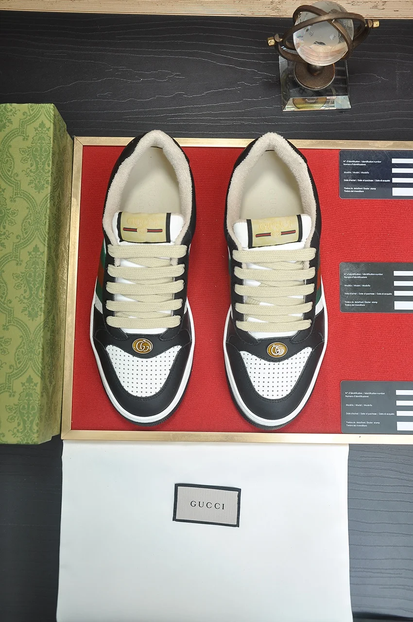 Кроссовки Gucci Повседневная обувь дышащий Износостойкий Сейсмостойкий кроссовки