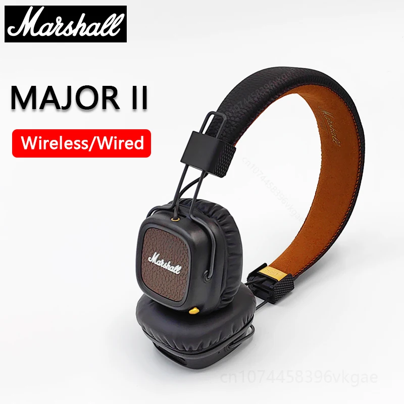 Беспроводные/проводные наушники Marshall MAJOR II 2 оригинальные динамические с