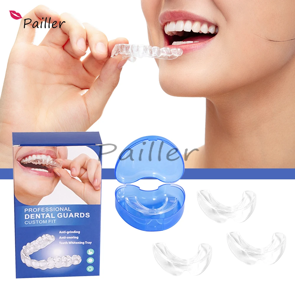 

Teeth Mouth Guard for Bruxism Grinding Anti-snoring Teeth Whitening Boxing Protection Clenching at Night for Dental Bite