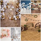 Фоны для фотосъемки детей новорожденных белый деревянный пол детская комната 3D фоны для фотостудии фотосъемка