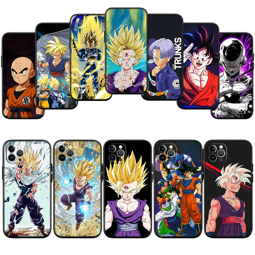 Фото Чехол для телефона BH18 Dragon Ball Goku Gohan, новый, премиум-класса, для iPhone 16, 15, 14, 13, 12 Pro Max, Plus, Mini №2