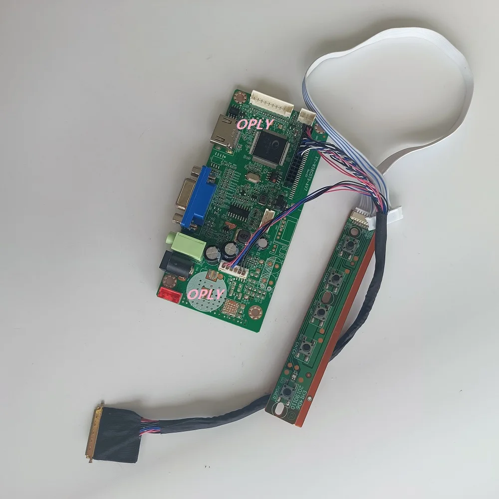 

58C плата контроллера HDMI-совместима с VGA для фотографий, фотография 1366x768, ЖК-панель