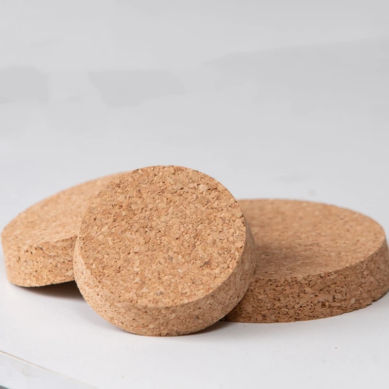 Стеклянная купольная ваза большого размера 15 х35 см пробковая база для подарка