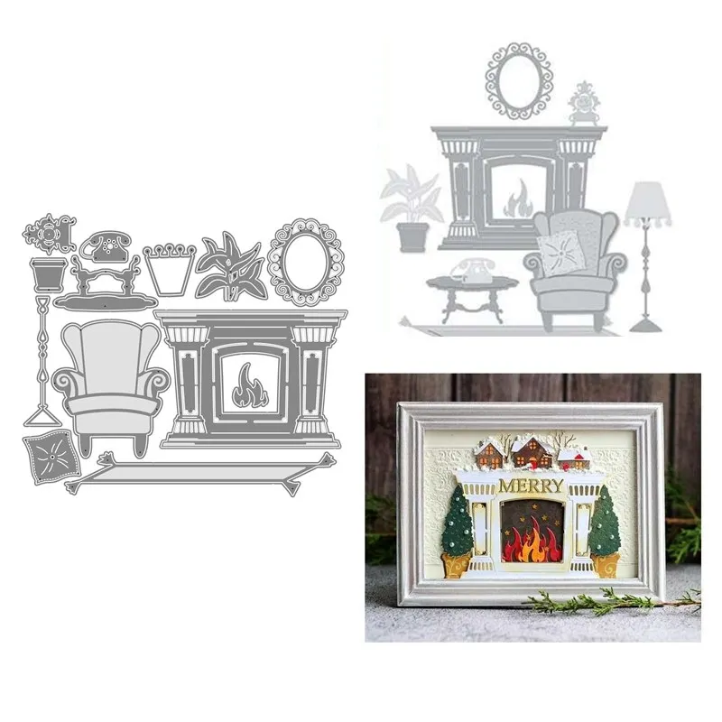 Вневременный набор штампов для комнаты новинка 2022 металлические штампы и