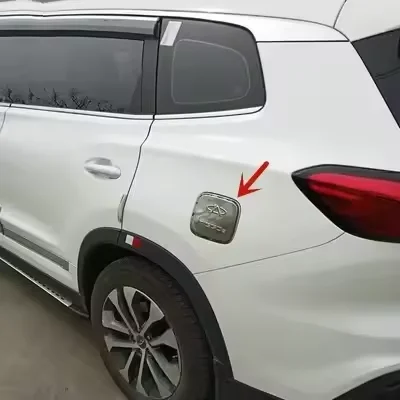 Фото 1 шт. для Chery Tiggo 8 Pro Max 2022 2024 автомобильная крышка топливного бака украшения из нержавеющей стали модификация аксессуары наклейки №2