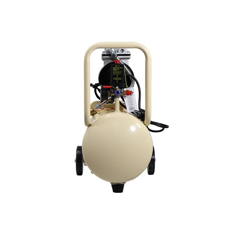 Бесшумный безмасляный маленький насос 220 В Kuli 8 л стоматологический