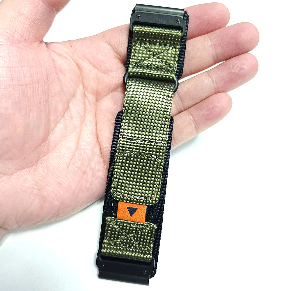 Nylons Strap For Garmin Fenix 7X 6X 5X Plus/Quatix/Mk2 Mk1/Enduro 2/Instinct 2X QuickFit 26mm Tactical Outdoor Nylon Watch band