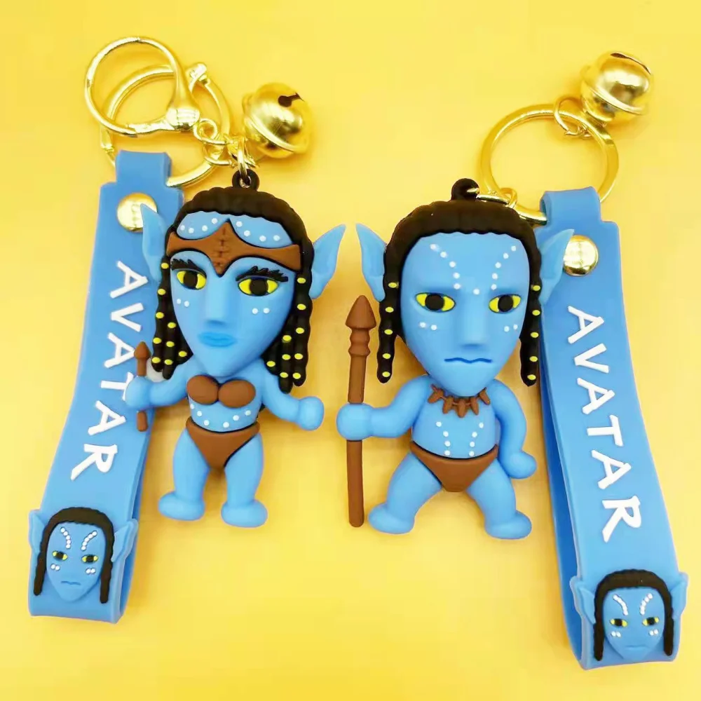 

New Disney Cartoon Keychain Avatar Anime Figures Toy Kawaii Fashion Bag Ornaments Car Key