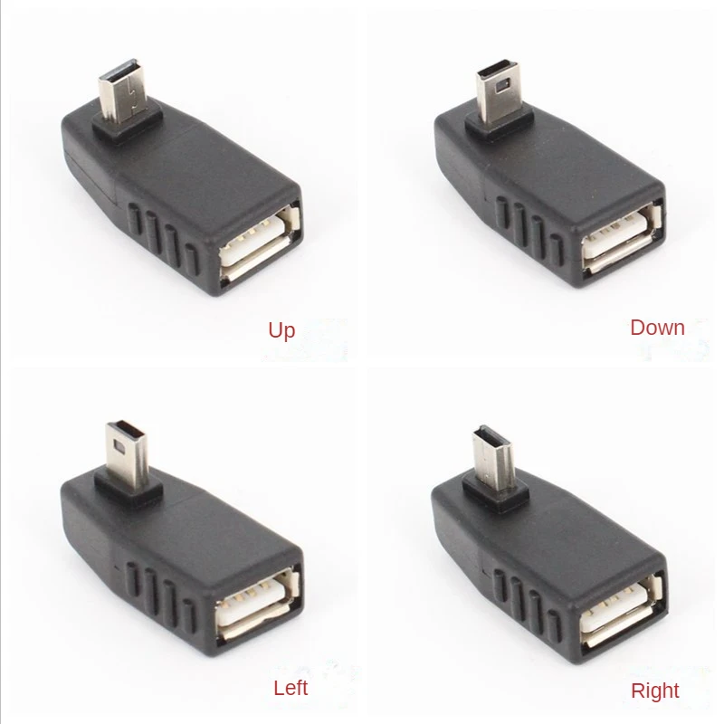

T type audio adapter car USB disk MINI USB transfer USB mother car MP3 OTG conversion head