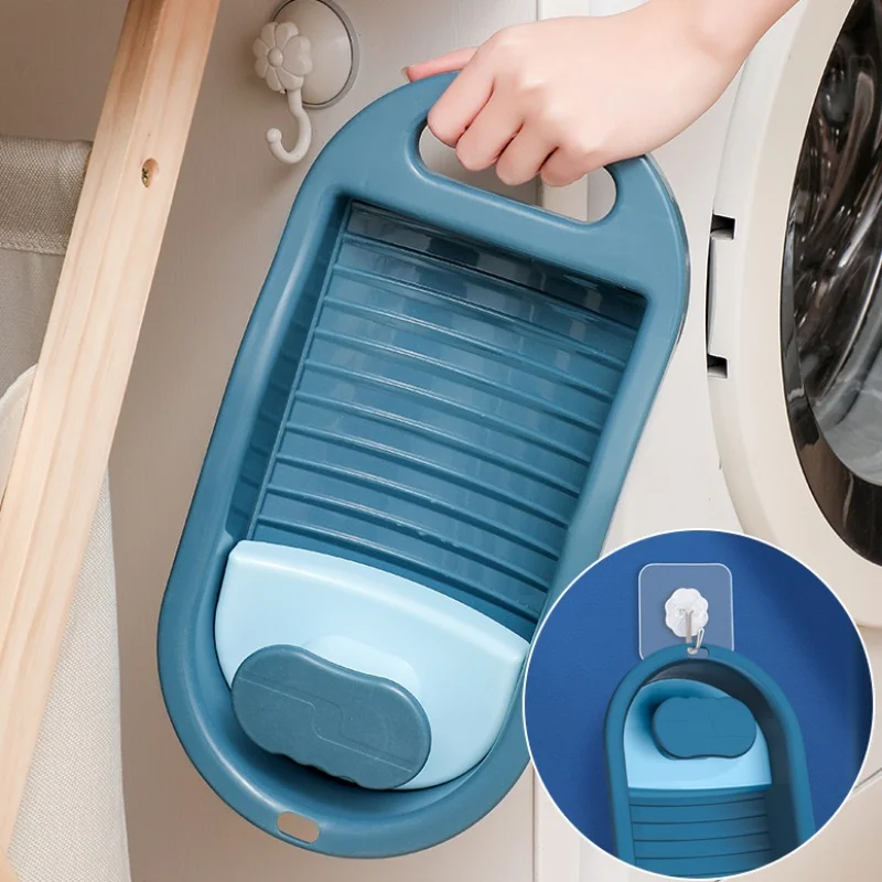

Laundry Cleaning Tool Bathroom Accessories Socks Washboard Underwear Washboard Antislip Thicken Washing Board Clothes Cleaning