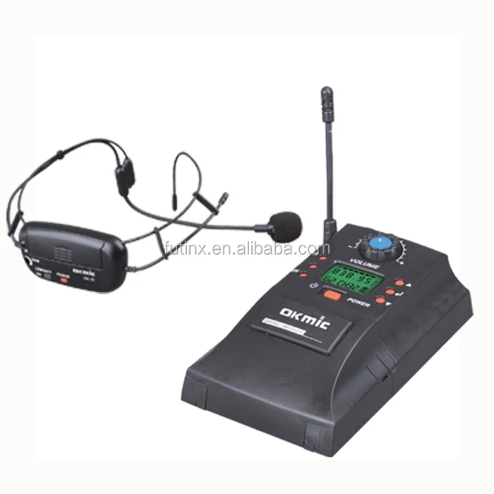 

Portable Wireless Headset Microphone for Aerobic Teacher