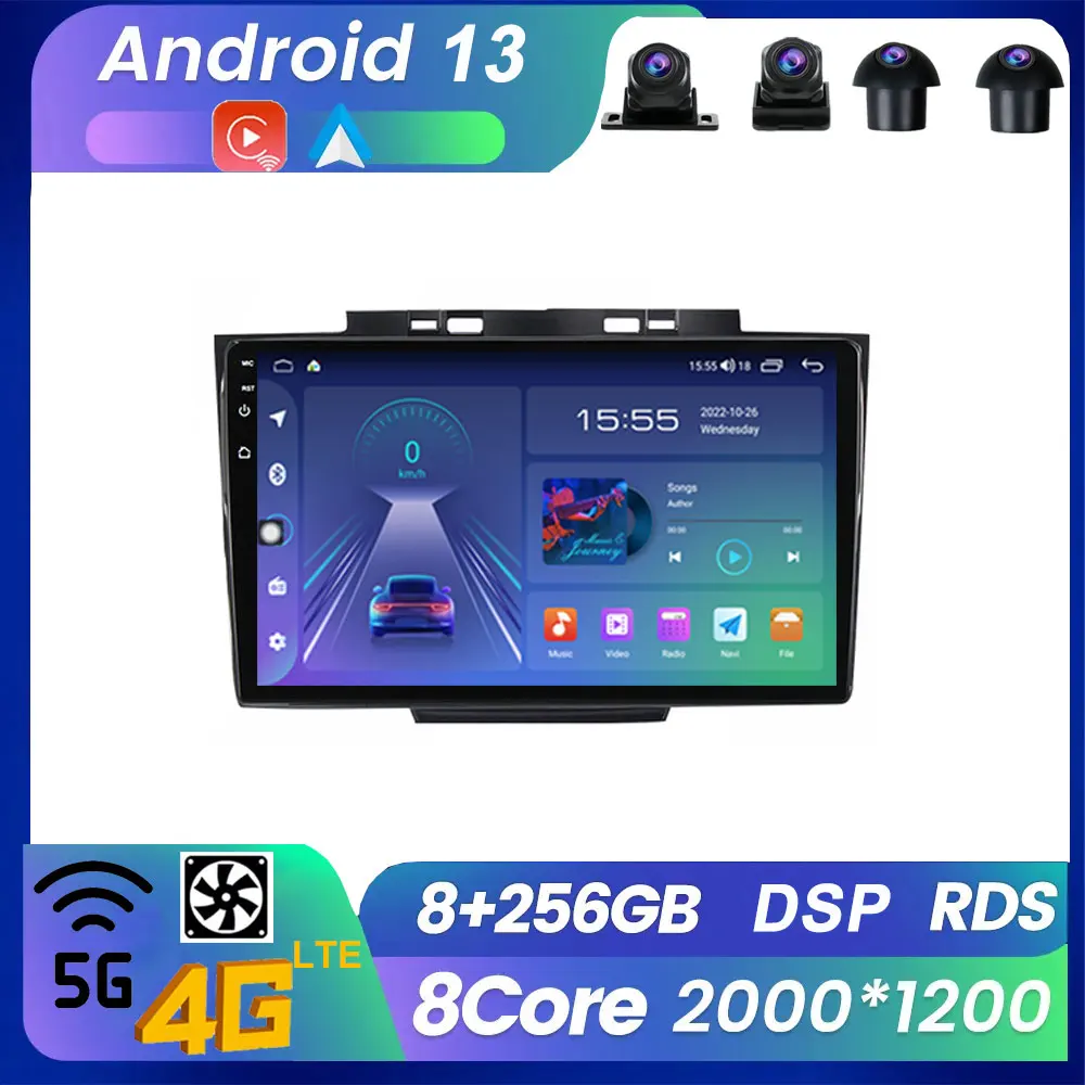

For Great Wall Hover Haval H5 1 2010 - 2017 9"Car Screen Android13 Carplay&Auto Multimedia Video Player Navigation Stereo 4G LTE