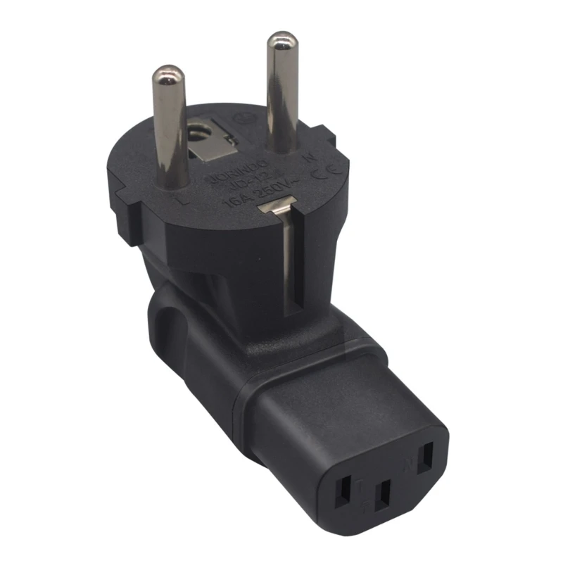 

2Pin EU4.8 Europe to C13 Plug Power Adapter IEC320 C13 Female to EU 4.8mm Male