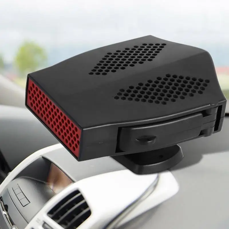 

12V 150W Car Heater Defroster for Car Windshield Fast Heating with Long Cable 360 Degree Rotary Base Car Interior Heating Fan