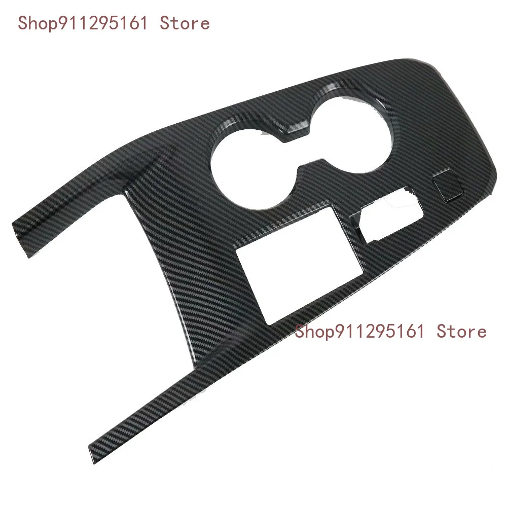 

For Nissan Rogue X-Trail T33 2021 2022 Carbon Fiber Gear Shift Panel Cover Car Decoration Trim Interior Accessories Car Styling