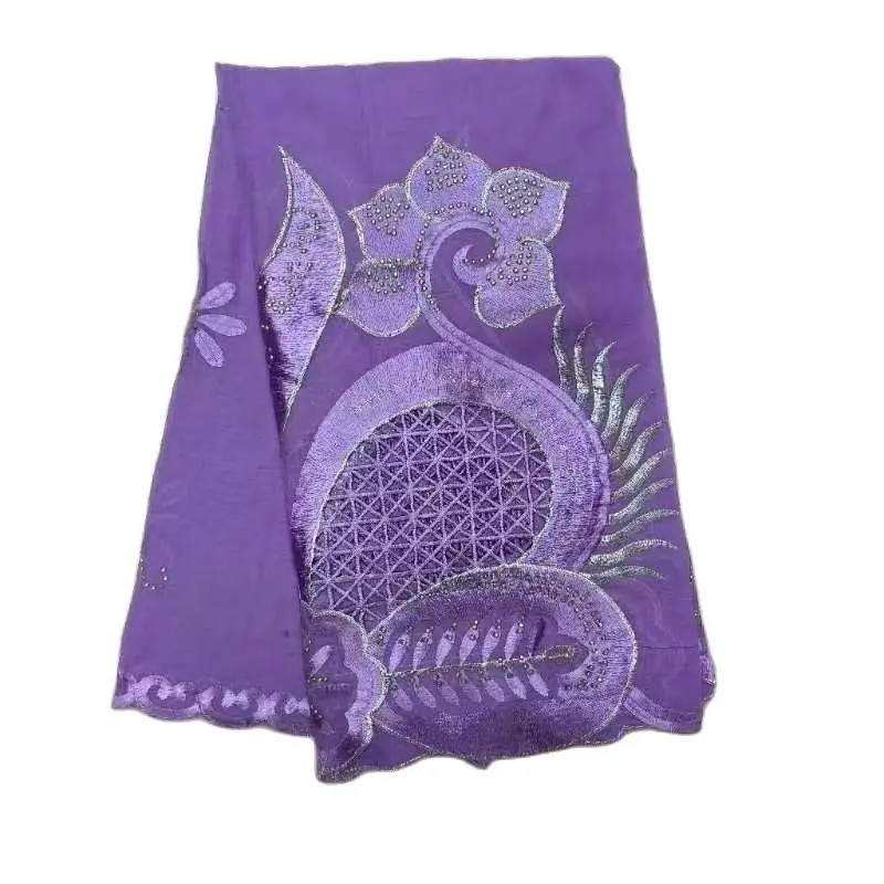 2023Muslim Ramadan Hijab oversize 2.4m  big big size scarf Hijabs For Woman African Islam Dubai Cotton Embroider Scarf Shawl