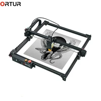 ortur laser master 2 pro s2 lu2 10a10w high power laser 40x40cm large engraving area fast speed high precision woodworking tools