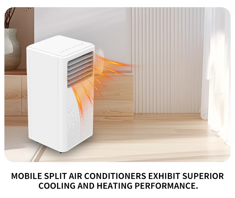 Фото Airwens 2026 Новая модель мобильного кондиционера 5000/7000/9000/12000/18000 BTU с Wi-Fi, только охлаждение №4
