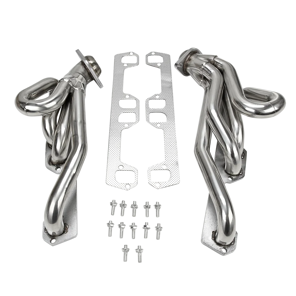 

201 Stainless Steel Exhaust Header For Dodge Ram 1500/2500/3500 5.9L exhaust system High pressure water tank hot sale