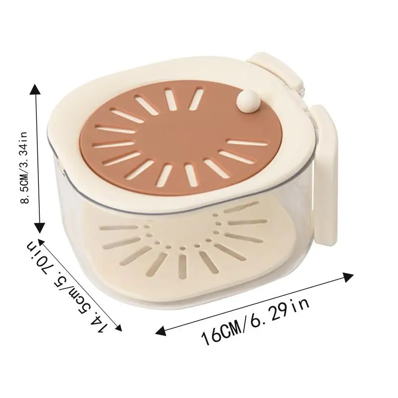 Корзина для мытья фруктов сливная корзина чистки многофункциональный контейнер