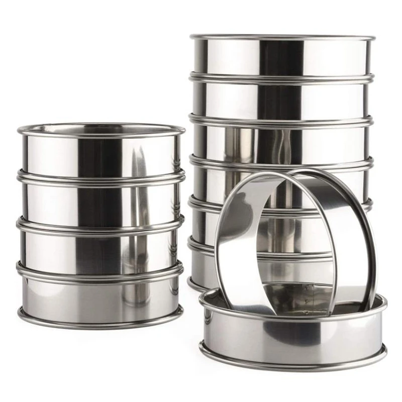 

Круглая форма для выпечки торта, из нержавеющей стали, 12 шт.