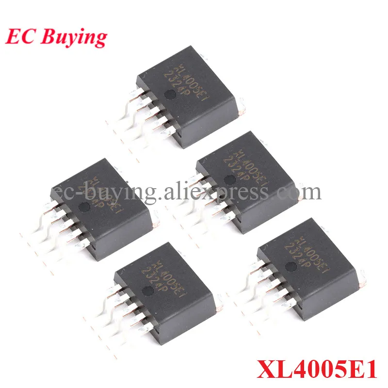 5/1 шт. XL4005E1 XL4005 XL4005E TO-263 HS4015E1 TO263 понижающий преобразователь постоянного тока, регулятор, IC чип SMD оригинал