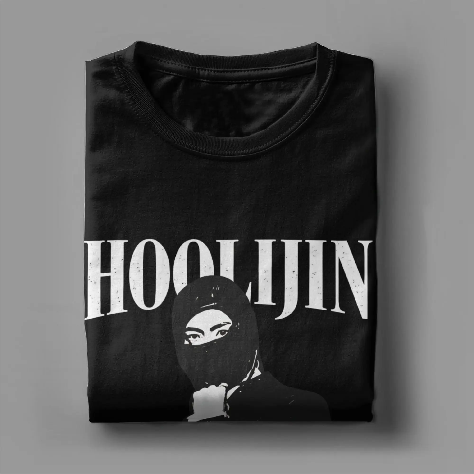 Фото Повседневная футболка HOOLIJIN Hooligan Hipster, летняя, 100% хлопок, для мужчин, с забавным дизайном Y2K, с коротким рукавом №1