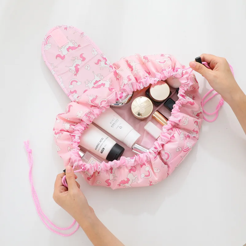 

Factory Supply Makeup Storage Bag Cosmetic Organizer Women Make Up Bag Pouch Bathroom Travel Home Gear Organization Accessories