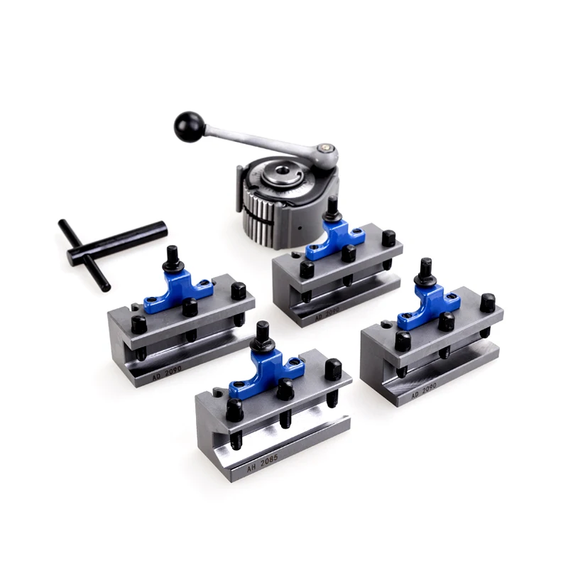 

European Style High Precision Quick Changer Tool Post Assembly For Lathe