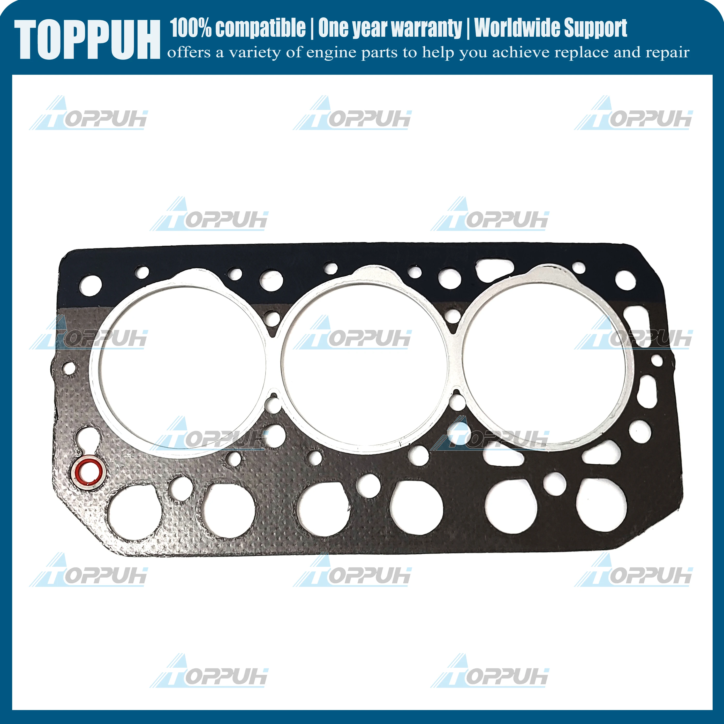Новая прокладка головки блока цилиндров (графит) для Mitsubishi S3L S3L2
